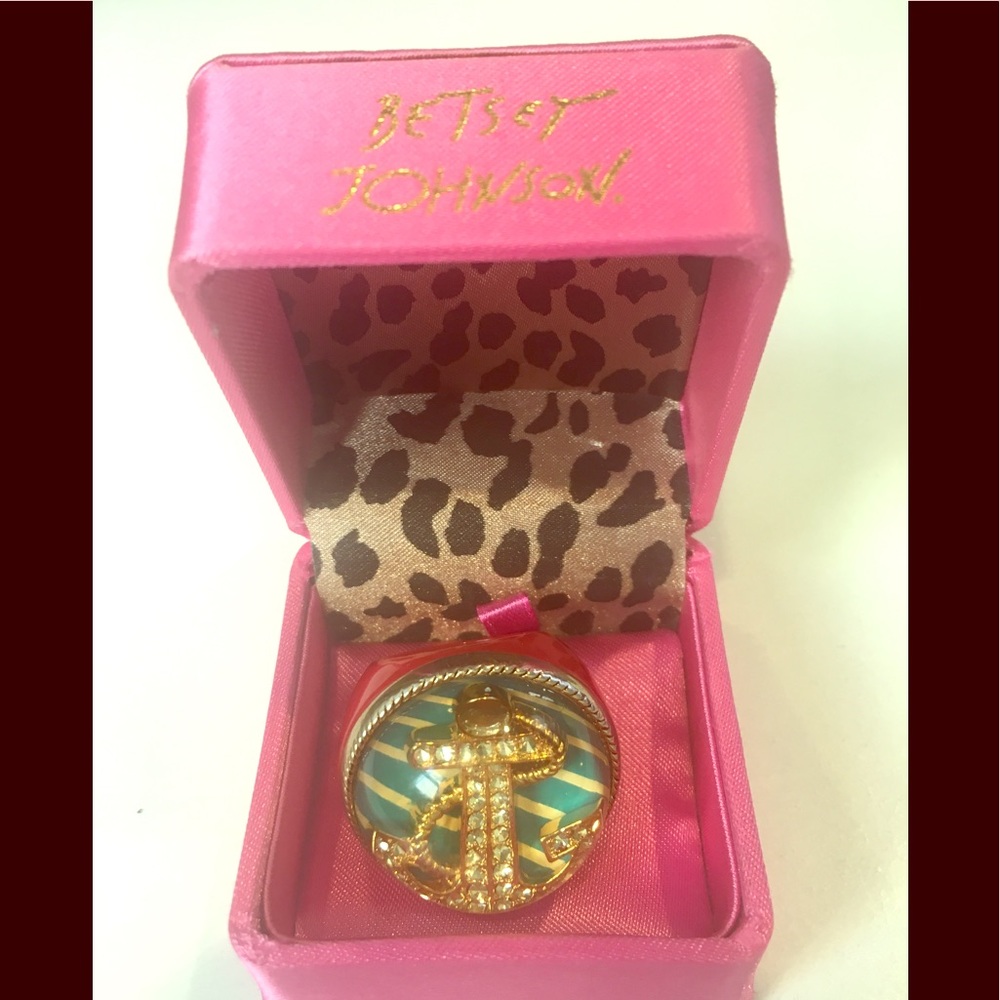 Betsey Johnson Nautical Ring